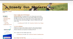 Desktop Screenshot of greedygunrunners.com